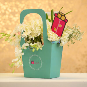 Midnight Basket Teal Box – A Timeless Surprise Under the Stars