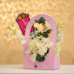 Grand Anniversary Blush Flower Box