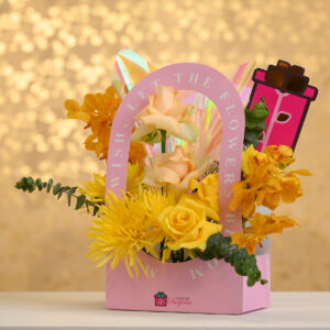 Midnight Blush Flower Box