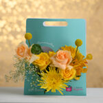 Teal Heart Window Flower Box