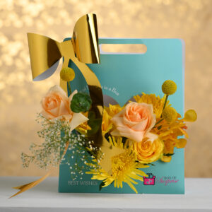 Heart Window Teal Box – Love Delivered at Midnight