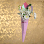 Baby Blush in Heart Cone Box