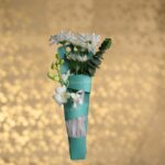 Minimalist Teal Flower Box