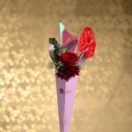 Heart Blush Cone Flower Box